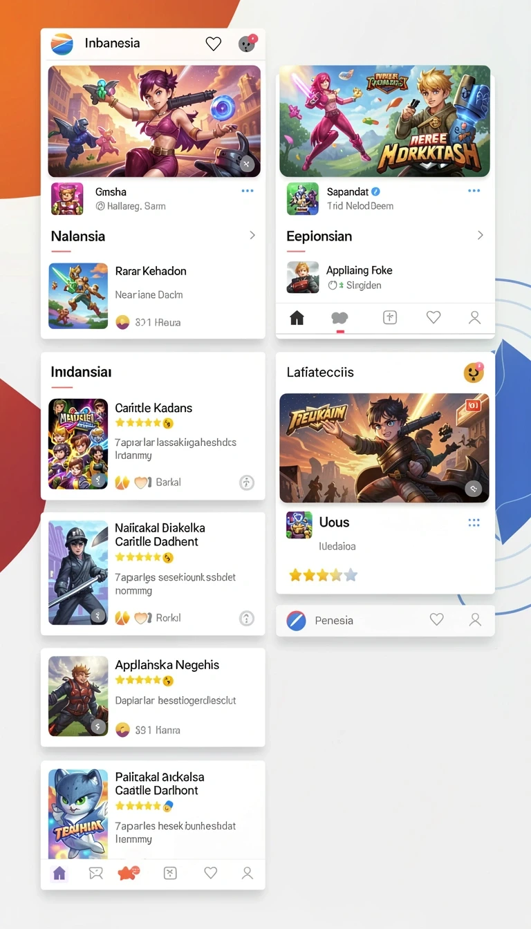 Galeri pratinjau visual koko288 build APK resmi terbaru